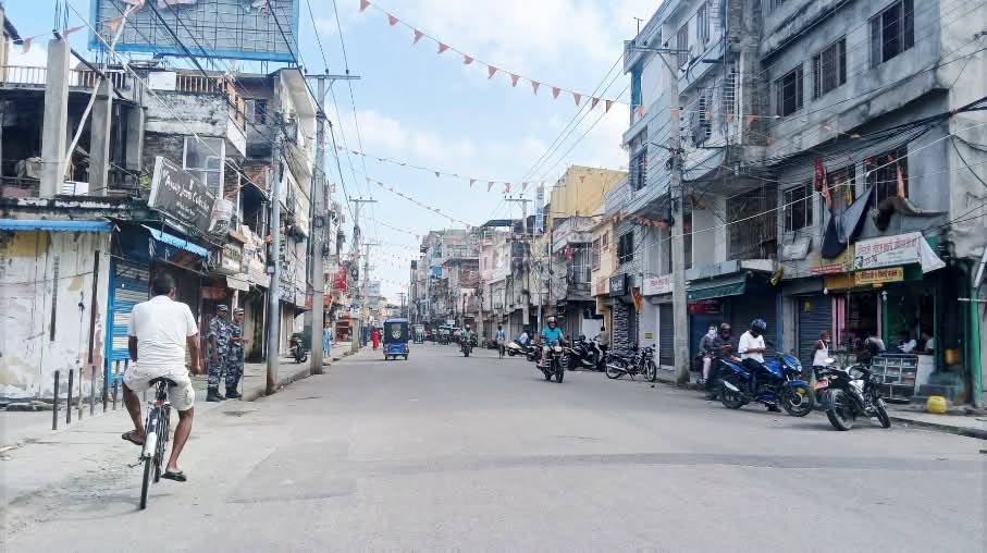 देवानगन्ज तनावको असर विराटनगरमा