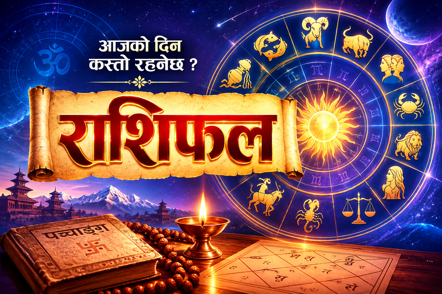 आज २०८३ भदौ ५ गते कुन राशिको लागि कस्तो ?