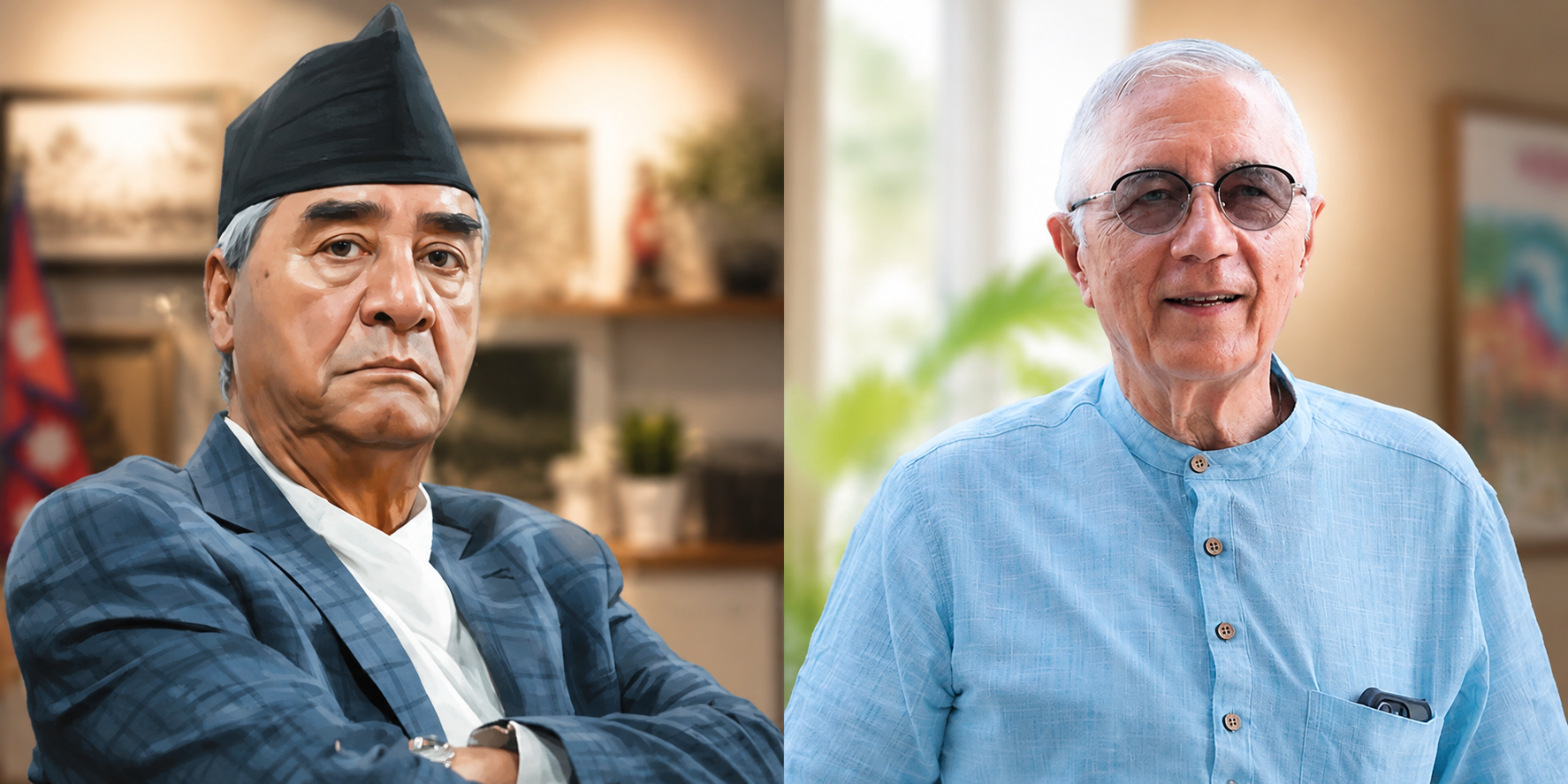 अदालत जाने तयारीबिच देउवा र डा‍. कोइरालाबिच भेट