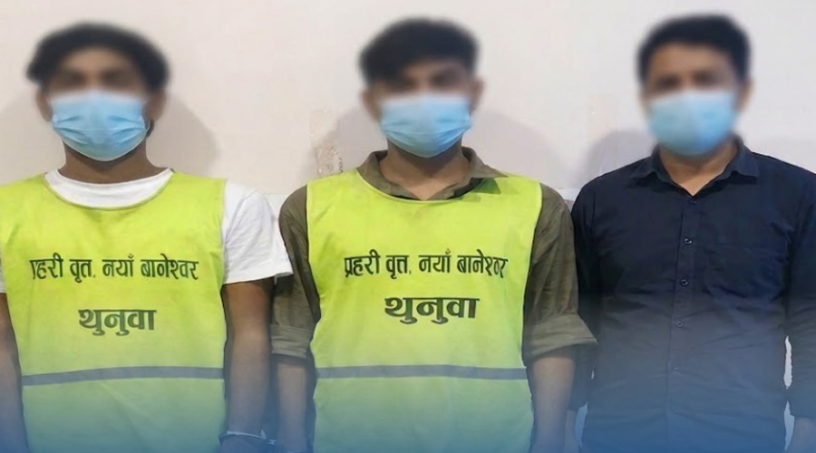 होस्टलमा युवक हत्या प्रकरणमा पक्राउ परेका ३ जना सार्वजनिक, ५ दिन म्याद थप
