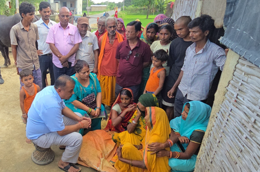 छोरा गुमाएको परिवारलाई सरकारको साथ, गणेशका बुवाका लागि बनाइँदै दुई कोठे घर