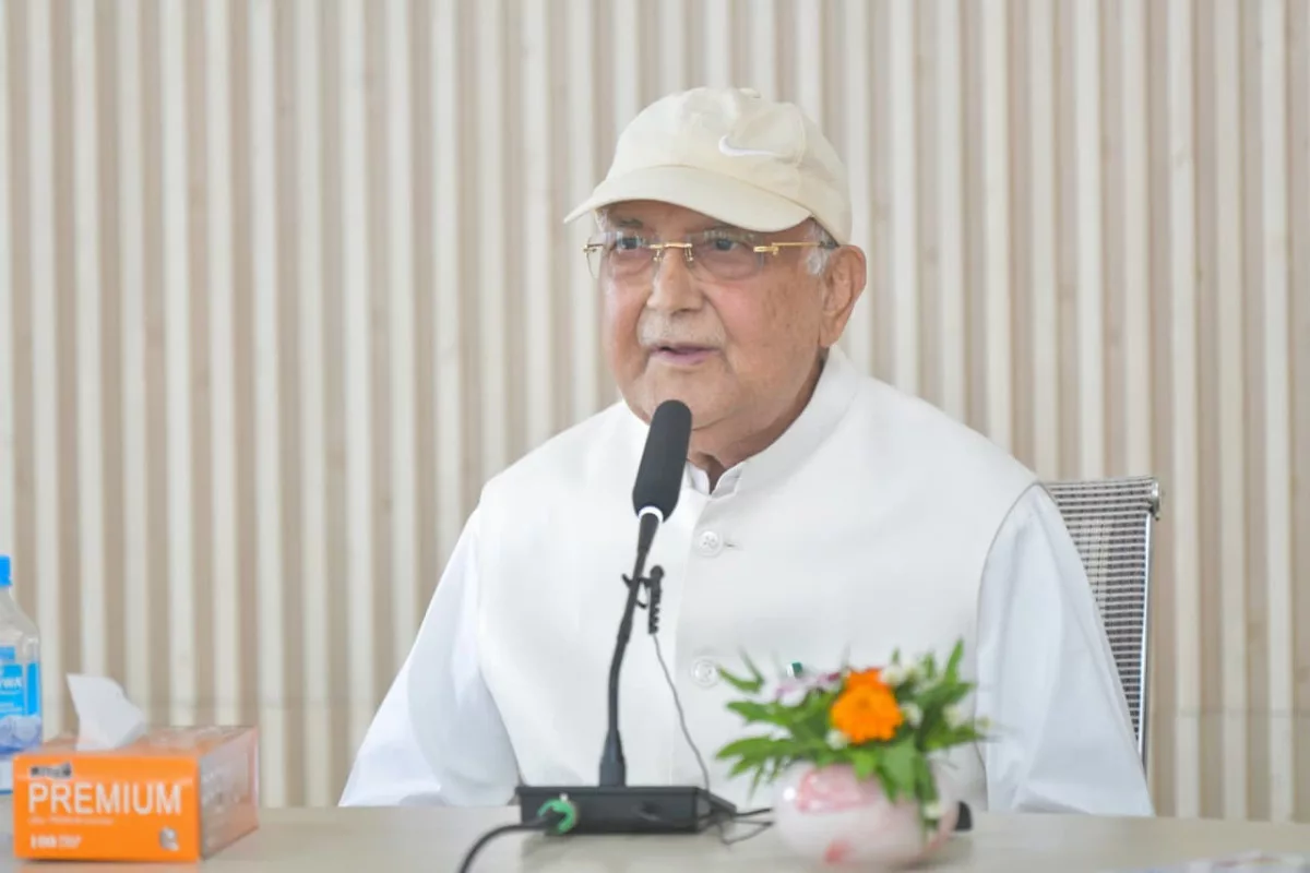 रसुवा बाढीको क्षतिपूर्ति विकसित देशले तिर्नुपर्छ : ओली