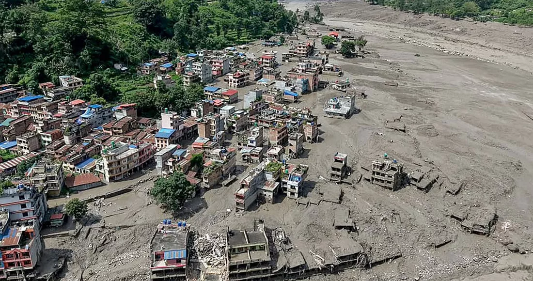बाढीमा बैंकहरूको ६० करोडको सम्पत्ति नष्ट, साढे २ अर्ब कर्जा जोखिममा