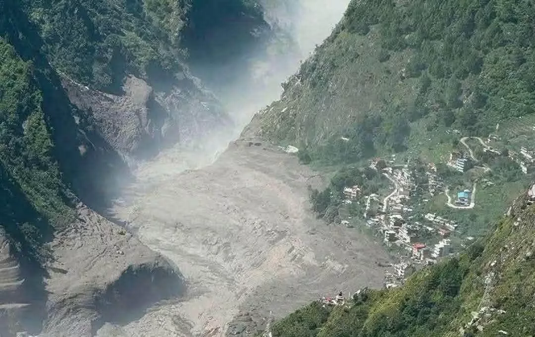 चीनले दियो सूचना : नदी थुनिएको स्थानमा अझै ताल पूरा खुलेन, जोखिम कायमै