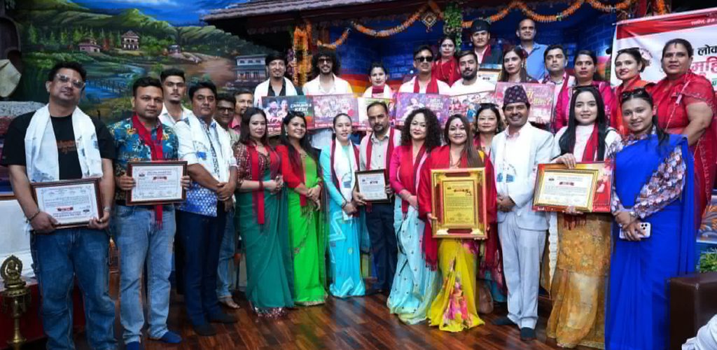 एकै मञ्चमा १४ मौलिक तीज गीत विमोचन, टीका पुनलाई मौलिक गायन सम्मान