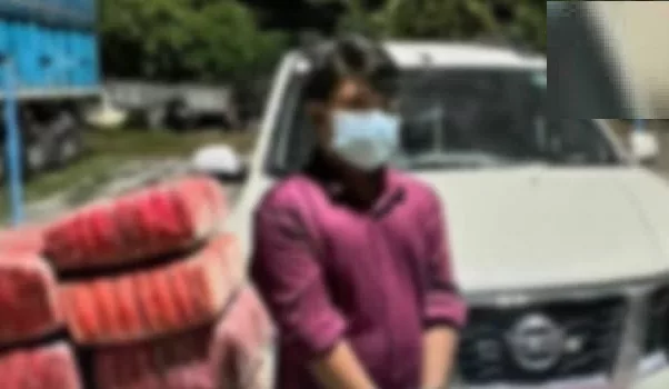 ११४ किलो गाँजासहित कार चालक पक्राउ