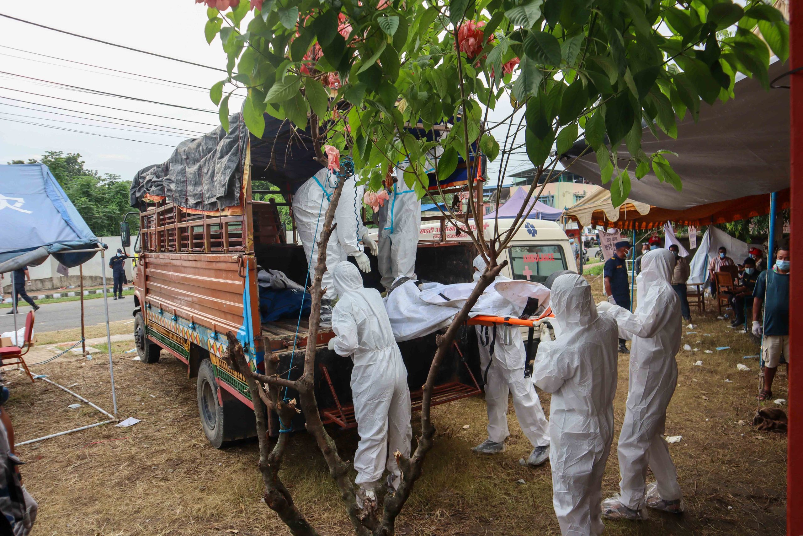 नवलपरासीमा भेटिएका १५९ शवको व्यवस्थापन