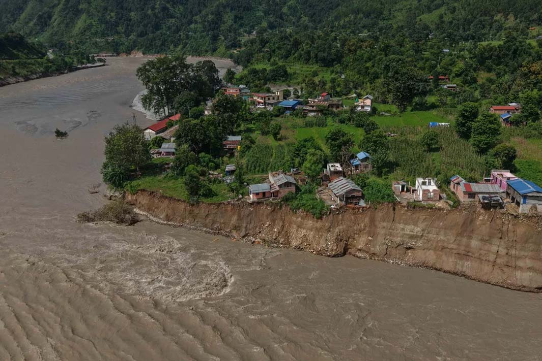 यी जिल्लामा आकस्मिक बाढीको मध्यम जोखिम