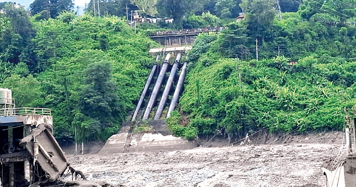 बाढीले तहसनहस जलविद्युत् आयोजना: ७ कम्पनीले दिए नेप्सेलाई क्षतिको विवरण