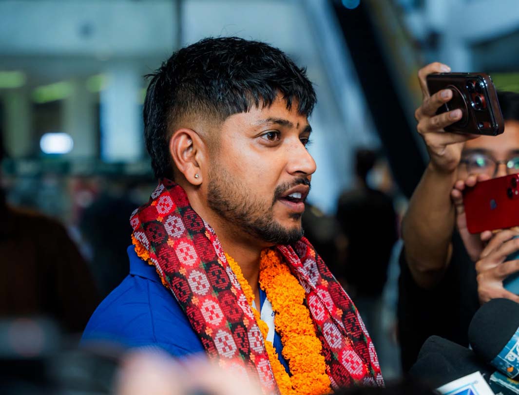 देश दुःखिरहेका बेला क्रिकेटले खुशी दिन सक्यौँ, गर्व लागेको छ: सन्दीप लामिछाने
